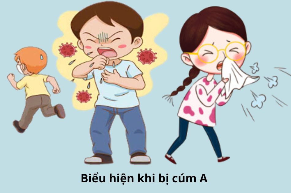 Triệu chứng khi bị cúm A